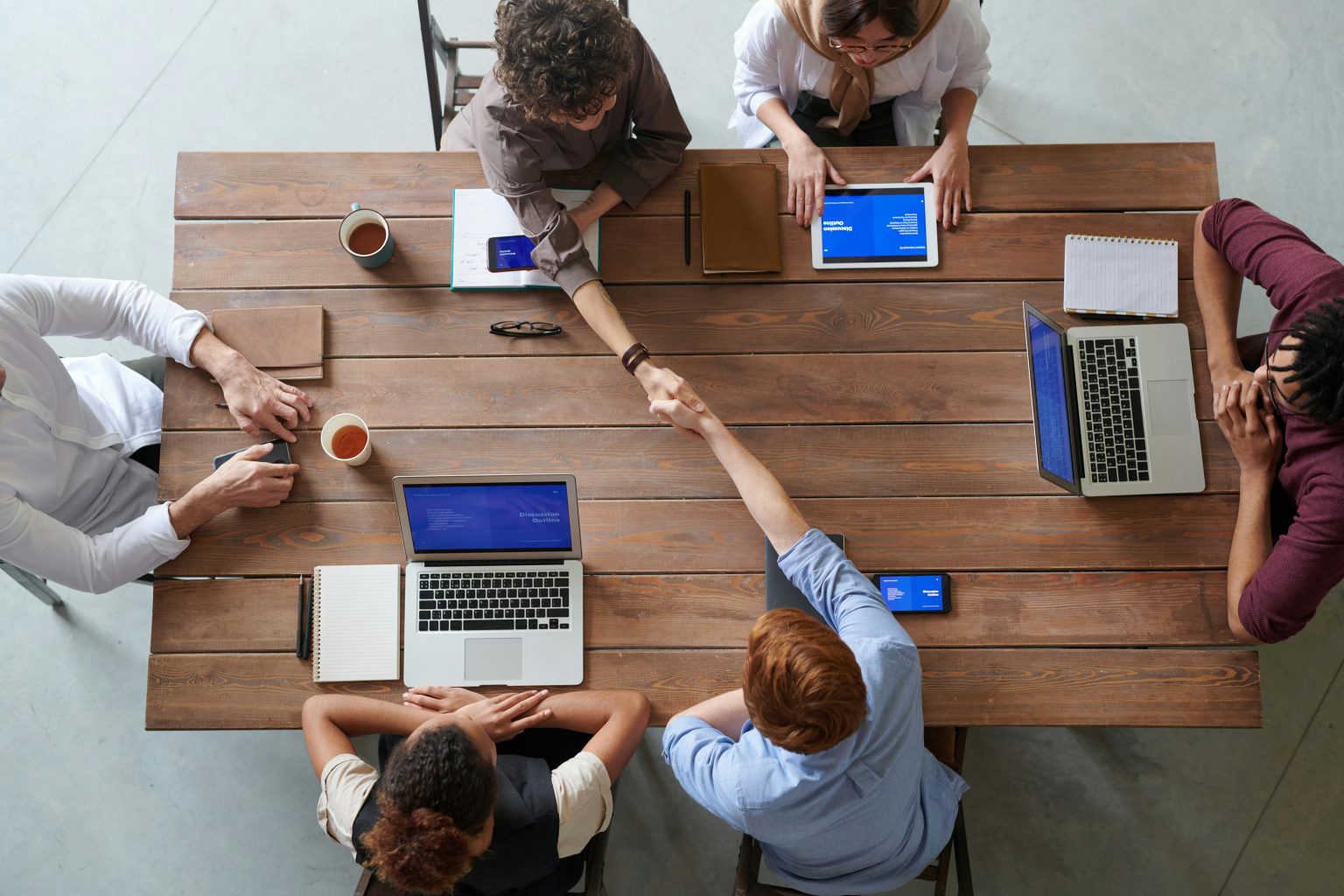 Team-Meeting bei temporis B
